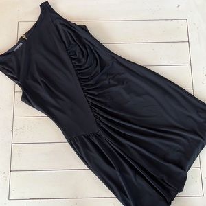 Muse Black Ruched Dress.